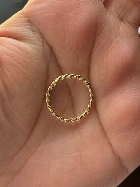 14K VINTAGE ROPE TWIST BAND